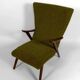 Wingback armchair, Modernist design 1960s – Rare original piece