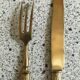 Art Deco fruit cutlery