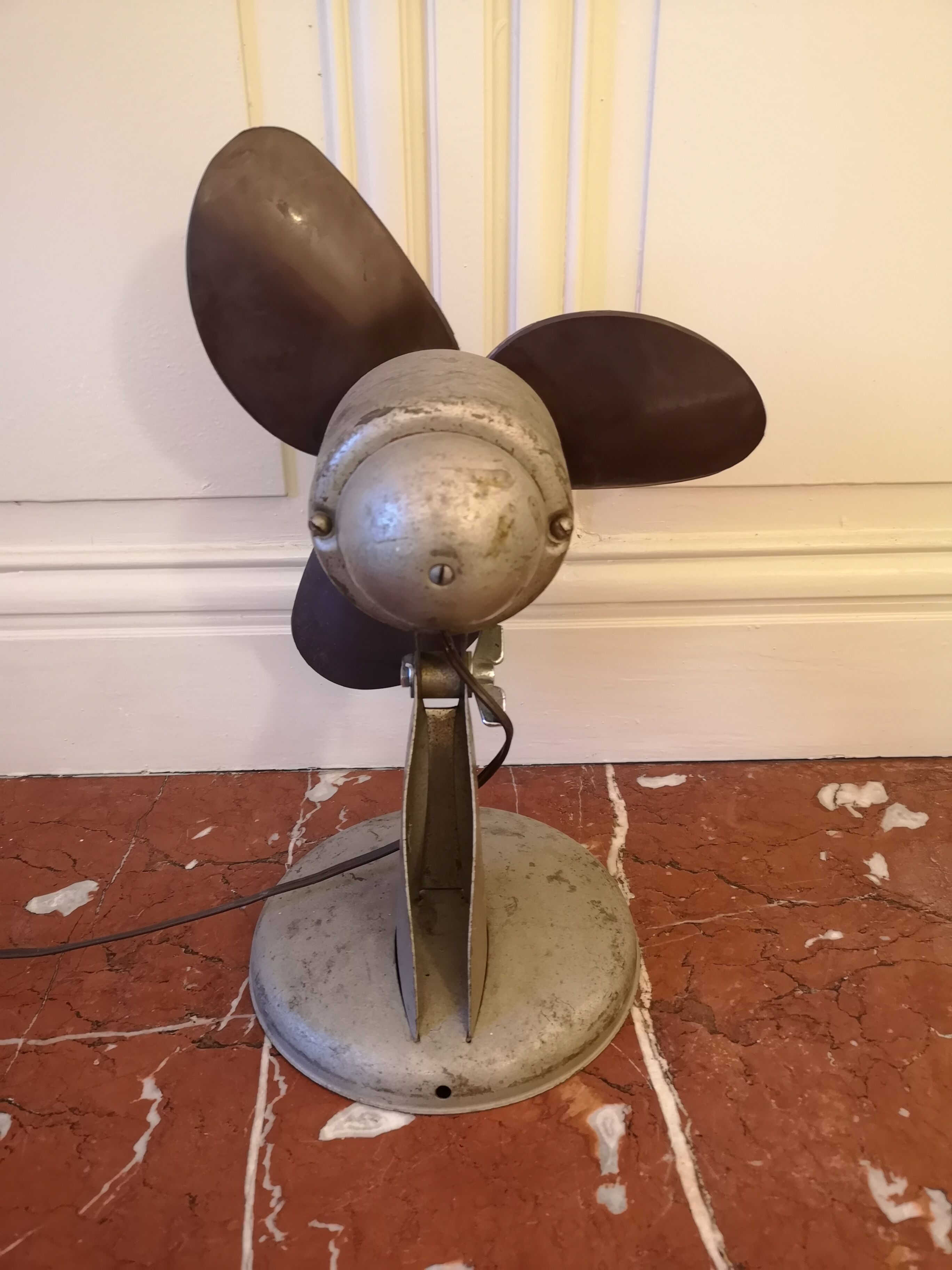 Ventilateur vintage Elge 1950