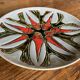 Glazed ceramic wall plate, 1960s