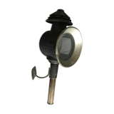 Copper and metal lantern sconce
