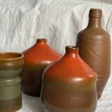 Vase ball glazed glazed gradient signed SS