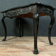 Table a jeux époque Napoléon III en bois laqué
