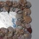Vintage seashell mirror 31x35cm