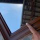 Rectangular wood mirror