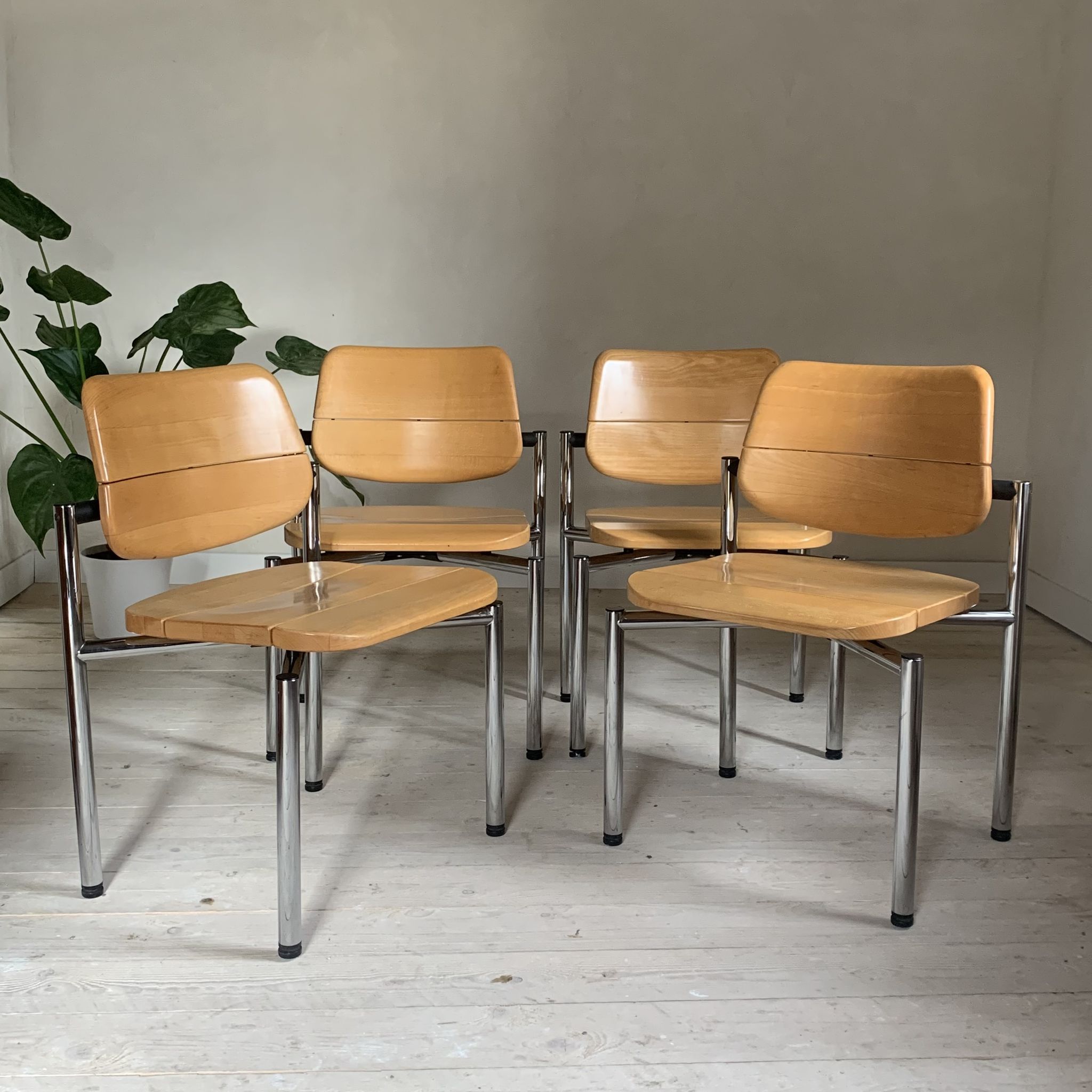 Chaise de bureau vintage Martin Stoll