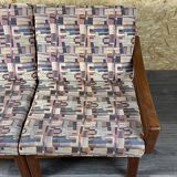 1960s/70s Teak 2-seater sofa by Glostrup Møbelfabrik Denmark Design