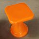 Set of 1970s side tables in plastic material