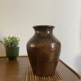 Potiche en grès de la borne signée jean talbot circa 1960