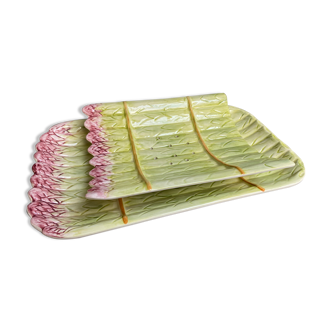 Dish for asparagus in slurry