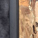 Impressionist painting - oil/cardboard signed berjonneau - french school