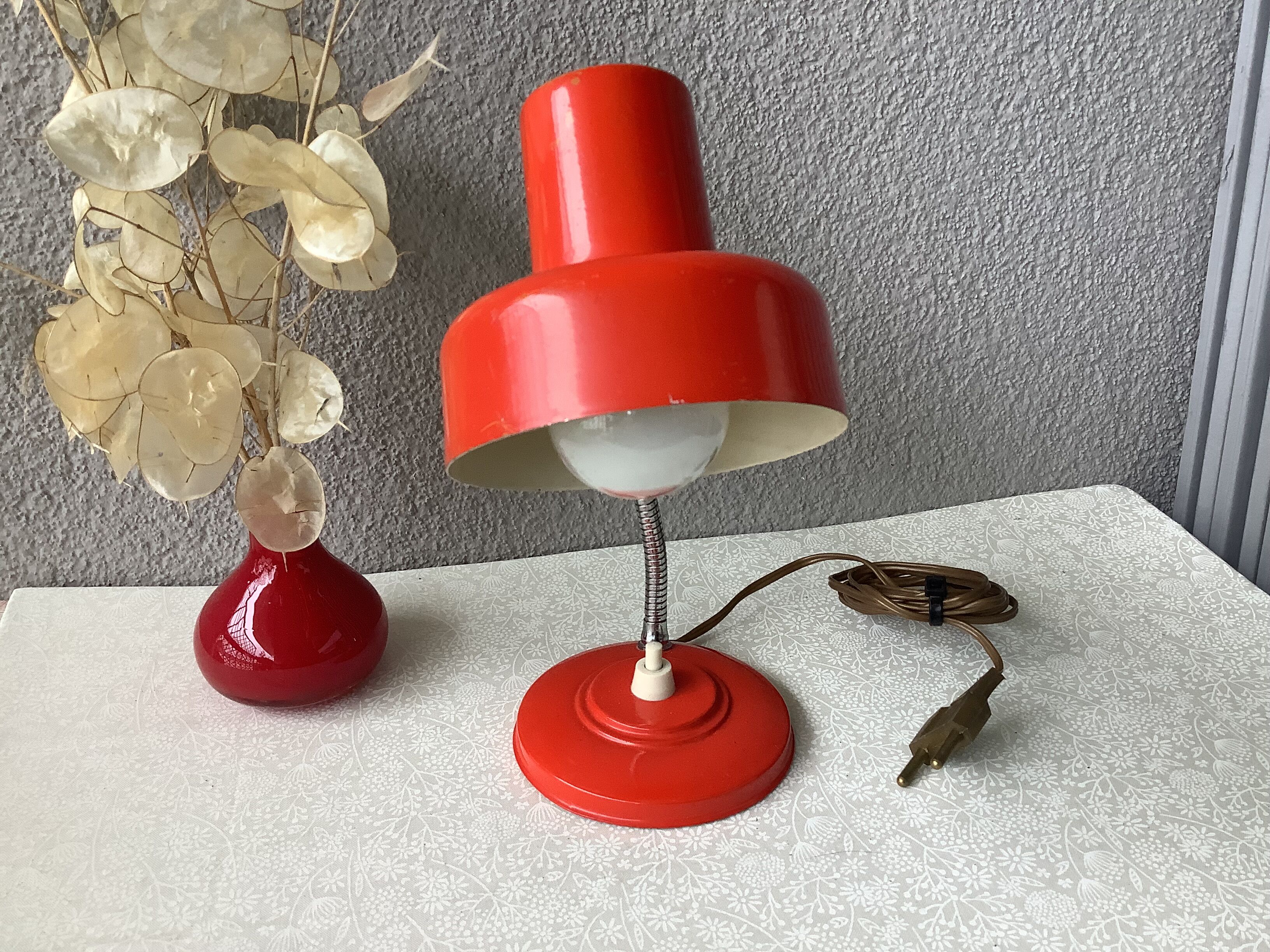 Desk lamp 60/70 metal Italy