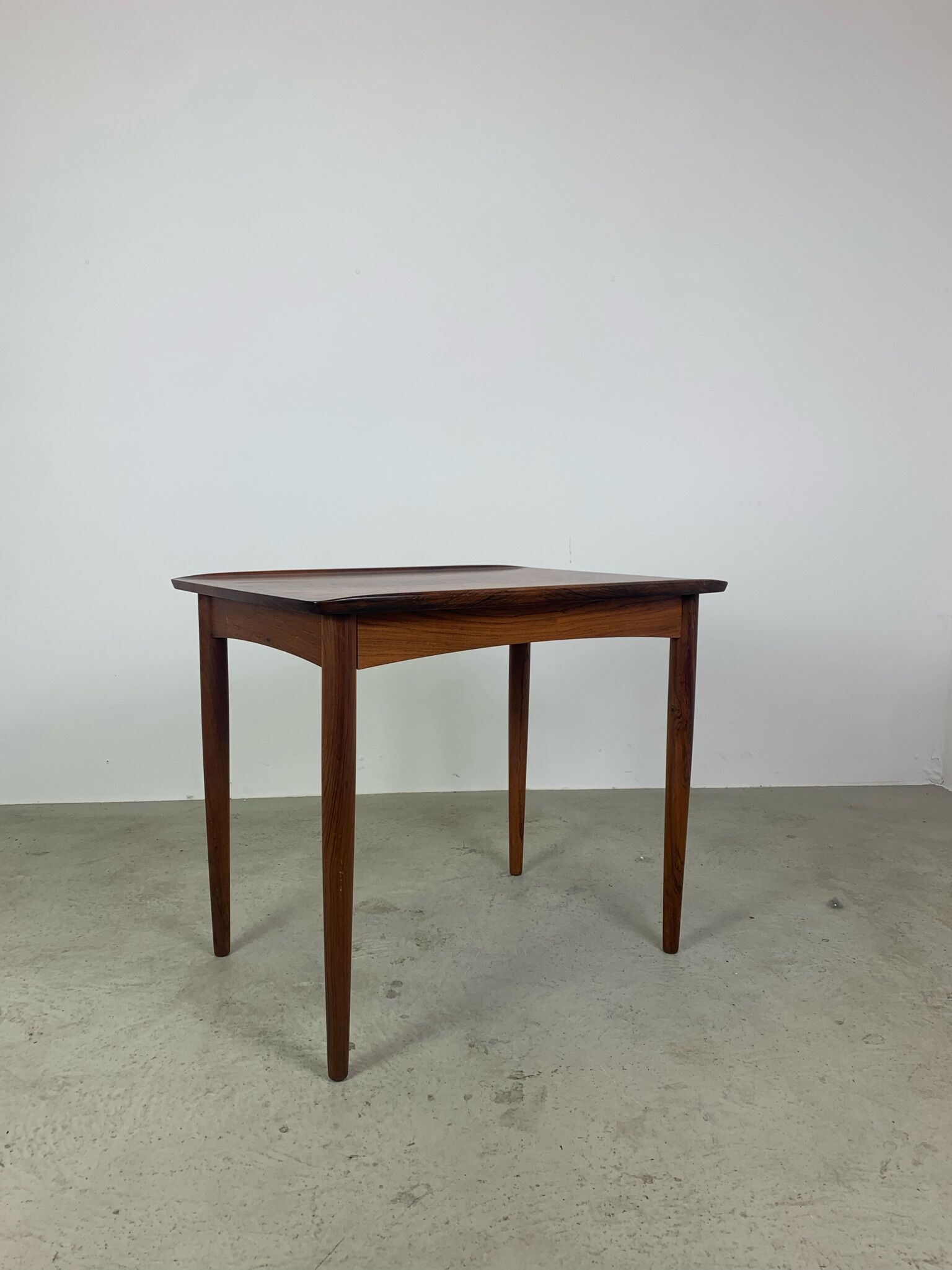 Side table in Palisander by Mobelintarsia, Denmark 1960