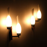Two Wall Lights Italian, 1950s
