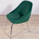 Armchairs chrome and fabric , 1960