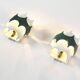 Pair of 1970’s modernist Space Age wall sconces by Doria Leuchten