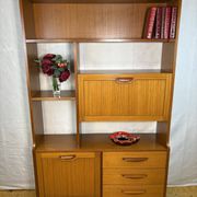 Mid-Century Retro Vintage Room Divider / Shelving Unit by Stonehill 1970
