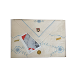 Embroidered sheet