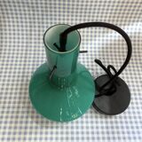 Green Opaline Pendant Light – Retro Modernist Design