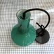 Suspension en opaline verte – Design rétro moderniste