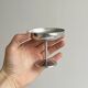 6 metal bowls in the style of Guy Degrenne