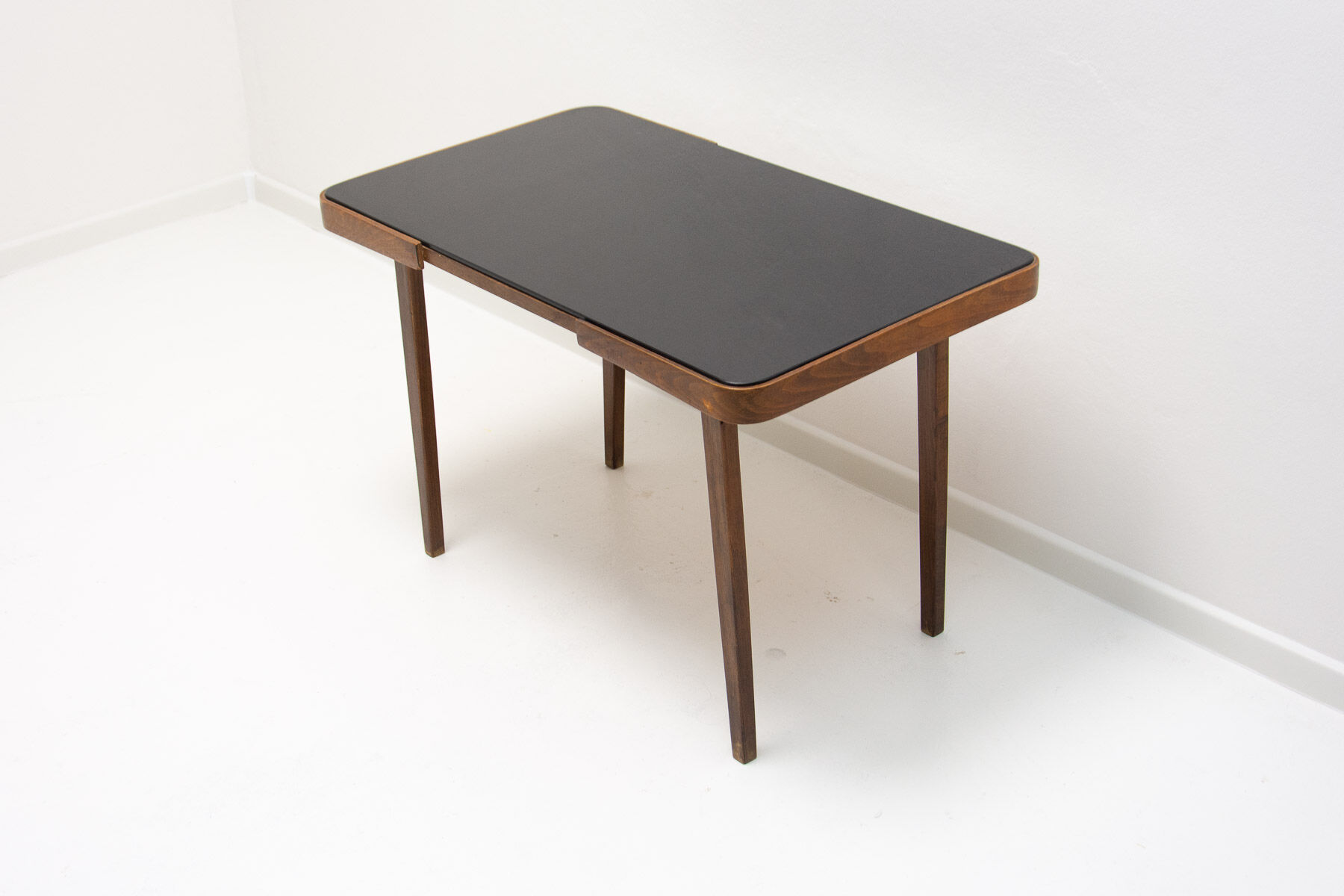 Mid century opaxite glass coffee table, 1960´s, Czechoslovakia