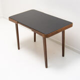 Mid century opaxite glass coffee table, 1960´s, Czechoslovakia