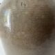 Ancien pot à graisse, grès vernissé