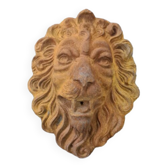 Lion's head for cast iron fountain
