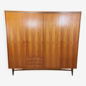 Vintage Scandinavian style teak cabinet from the 60s