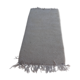 Moroccan berber carpet off-white.