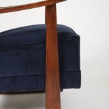 Pair of armchairs luge 1940s