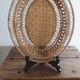 Corbeille en osier tressé • Vintage