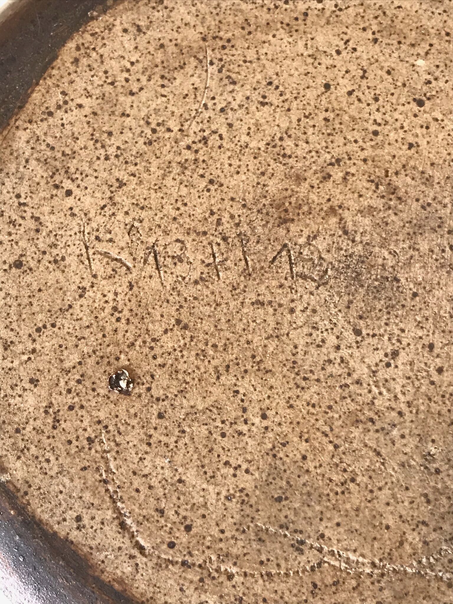 Vintage ceramic vase 60s