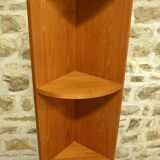 Corner - 70s teak corner shelf