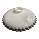 White opaline lampshade late 19th early 20th century