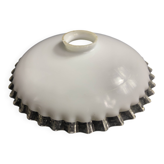 White opaline lampshade late 19th early 20th century
