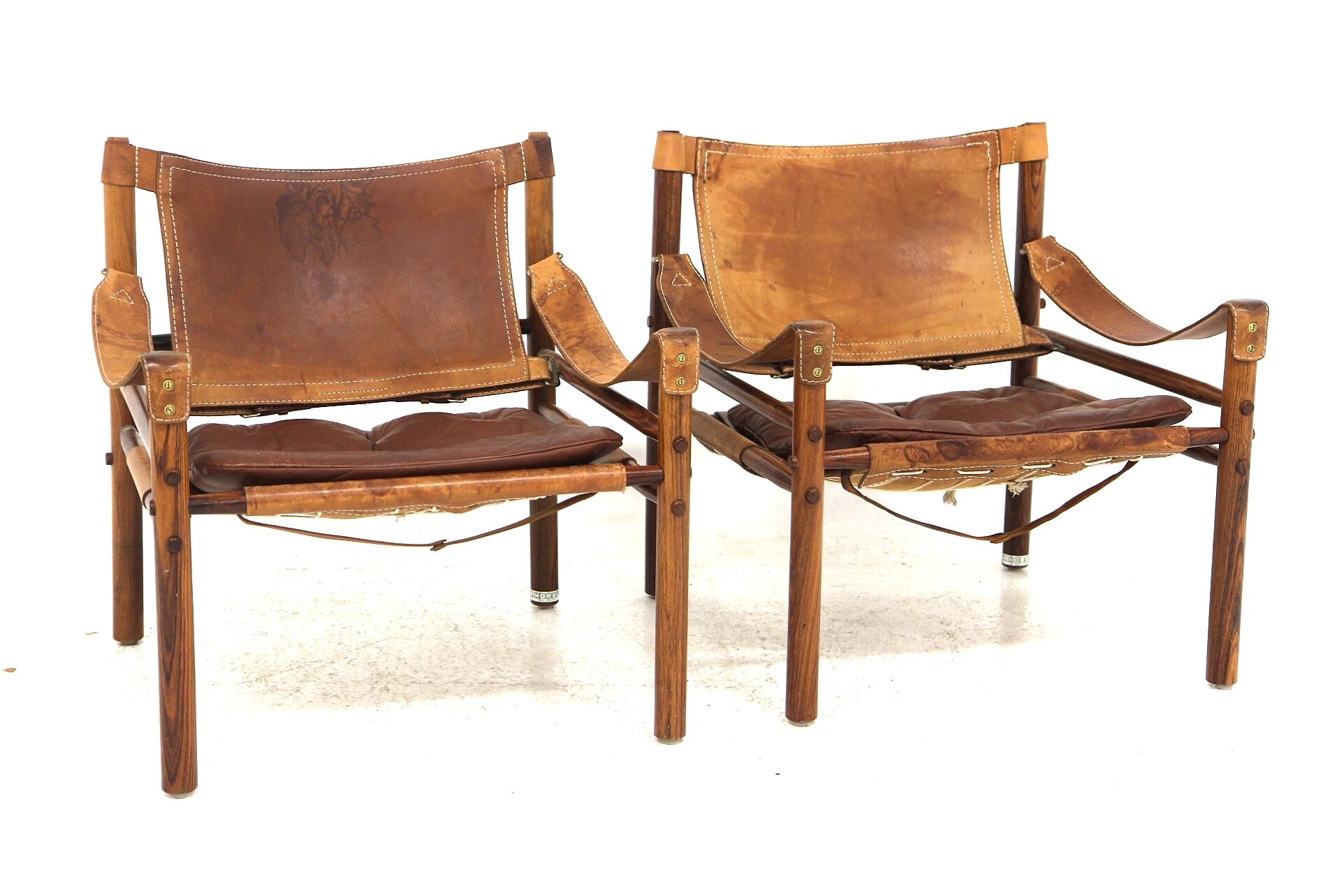 Set of 2 armchairs "Sirocco" Arne Norell, Sweden, 1960
