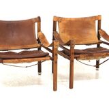 Set de 2 fauteuils "Sirocco" Arne Norell, Suède, 1960