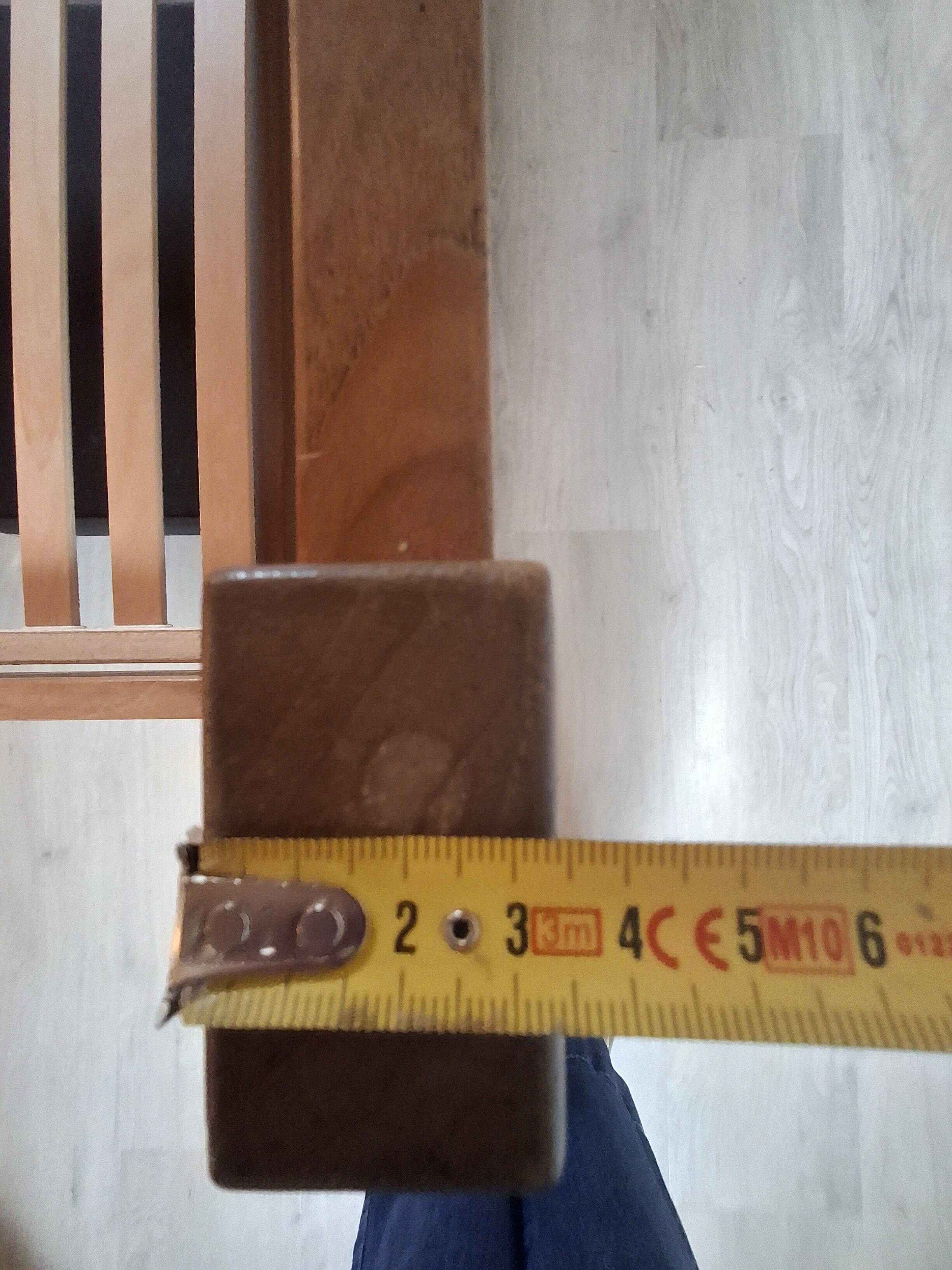 Wooden bed frame and slatted base HABITAT 140*190