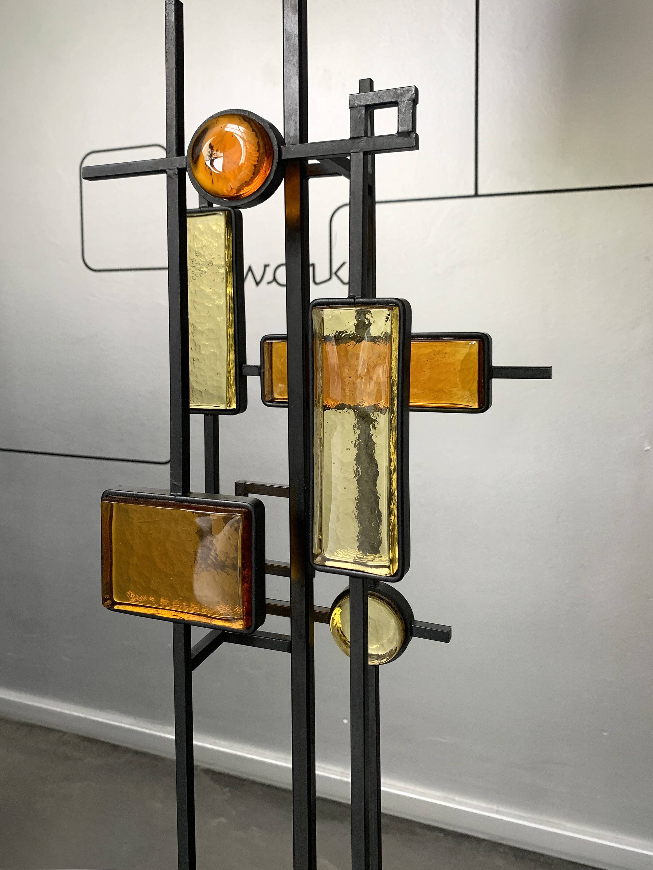 Scandinavian Svend Aage Holm Sorensen Floor Lamp, Denmark 1960s
