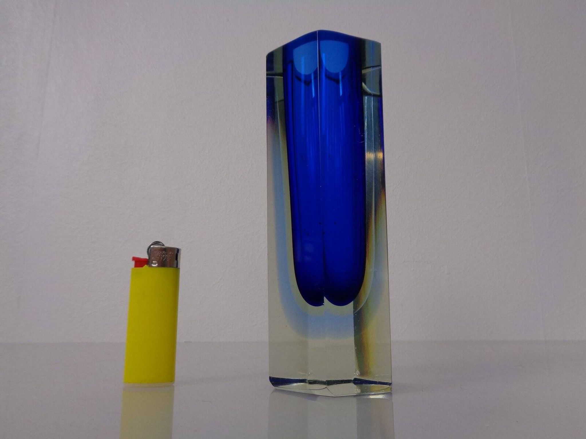 Vintage Italian Murano Glass Vase, 1960s