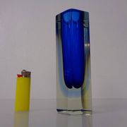 Vintage Italian Murano Glass Vase, 1960s