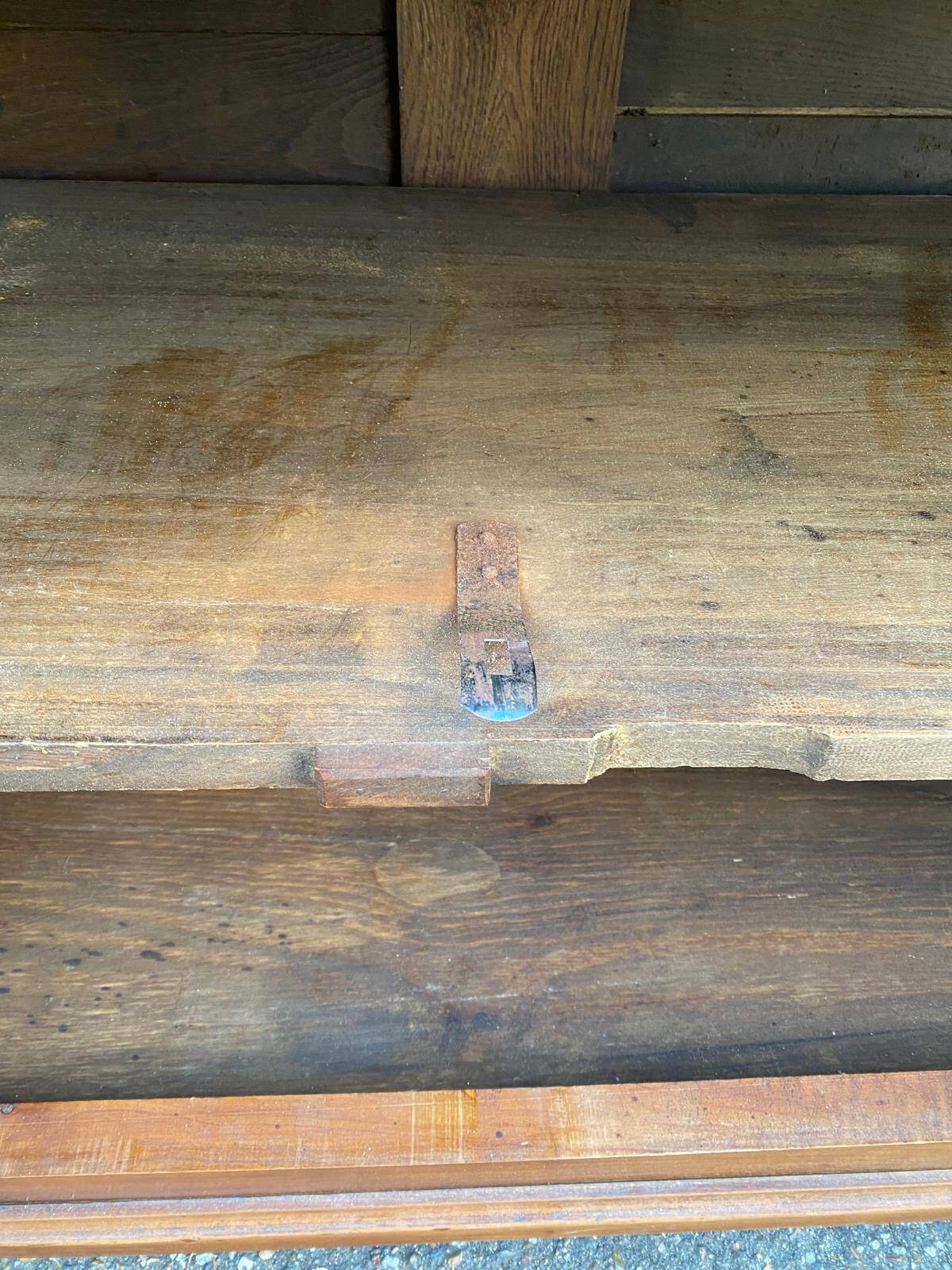 Louis Philippe sideboard in solid wood, 19th century