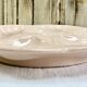 2 old plates oysters slip Digoin Sarreguemines