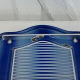 Kitchen utensil holder, enamel, vintage.