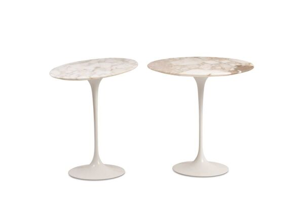 Guéridon « Tulipe » ovale par Eero Saarinen pour Knoll International, vers 1950