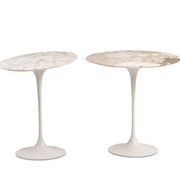 Oval "Tulip" side table by Eero Saarinen for Knoll International, circa 1950.