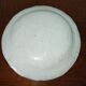 Old earthenware plate of the North XVIIIth Century with floral decoration