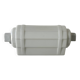 Vintage modernist wall sconce, porcelain and opaline glass, France 1930